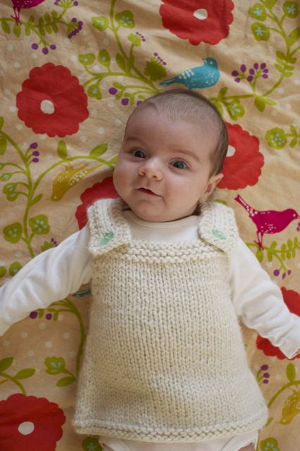 New Pattern: Baby Frock — Knitbot by Hannah Fettig
