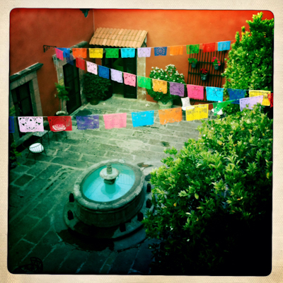 Casa Carmen's courtyard