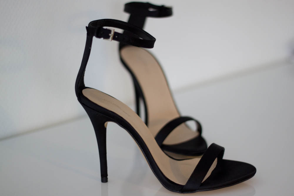 Strappy Heels: Black Strappy Heels Zara