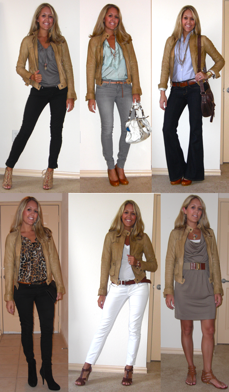 Flashback Friday: Camel Leather Jacket — J's Everyday Fashion