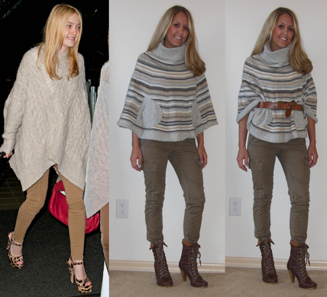 Today's Everyday Fashion: The Sweater Cape — J's Everyday Fashion