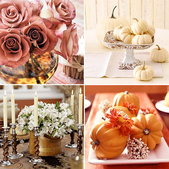 Simple Ideas for Fall Centerpieces {great for Thanksgiving too ...