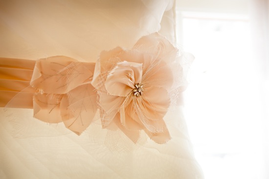 bridal gown sash | photo by www.chiphotographyofcharleston.com