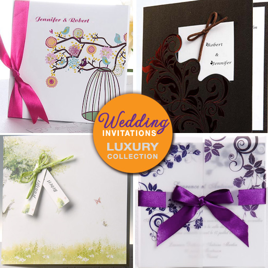 Styles of wedding invitations