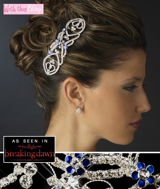 bella hair clip — wedding blog + planning guide for creative weddings |  inspiration for DIY Brides