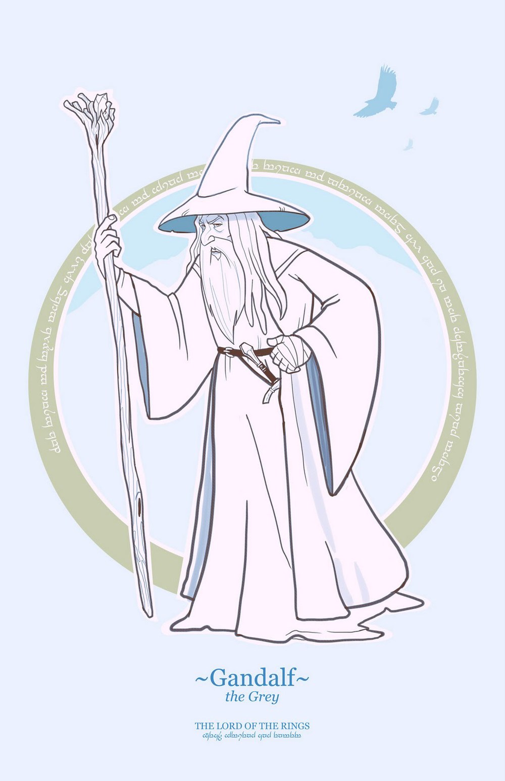 Cartoon Style LORD OF THE RINGS Character Designs — GeekTyrant