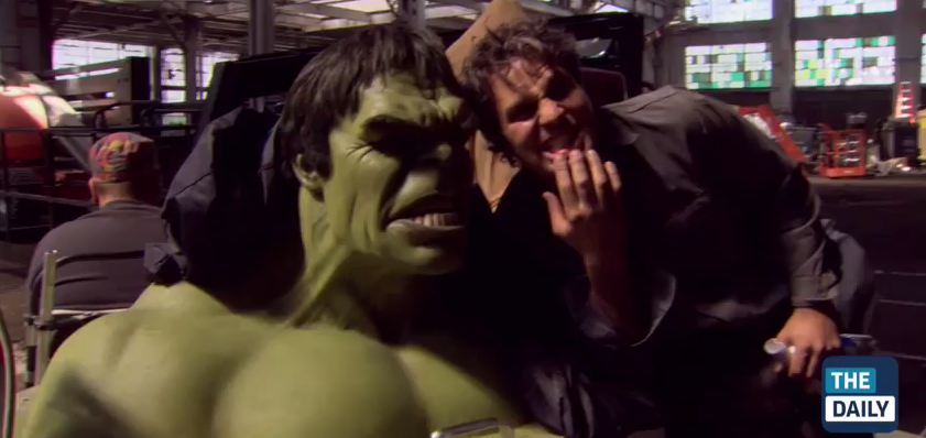 THE AVENGERS - Special Effects Behind Hulk Fight Scenes 