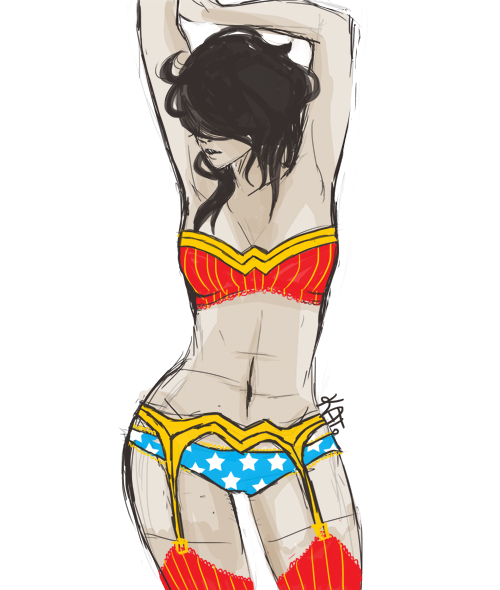 Wonder Woman Lingerie