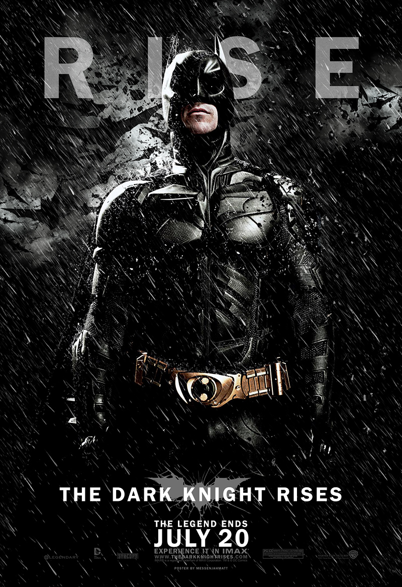 THE DARK KNIGHT RISES - Fan Made Posters Rise Up — GeekTyrant