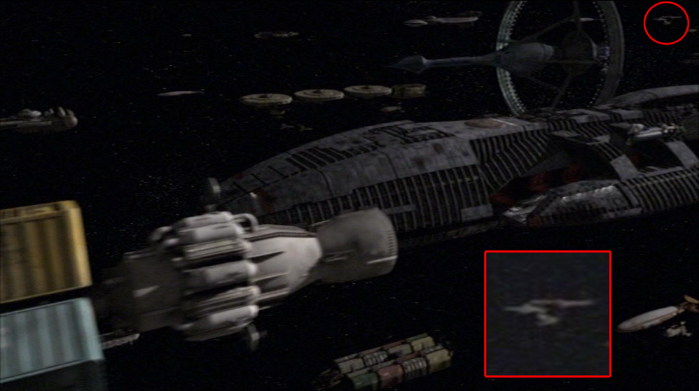 Image result for enterprise on battlestar galactica