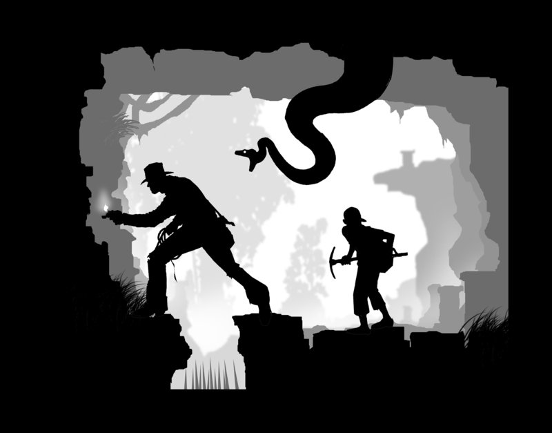 INDIANA JONES Silhouette Art shows Awesome Untold ...