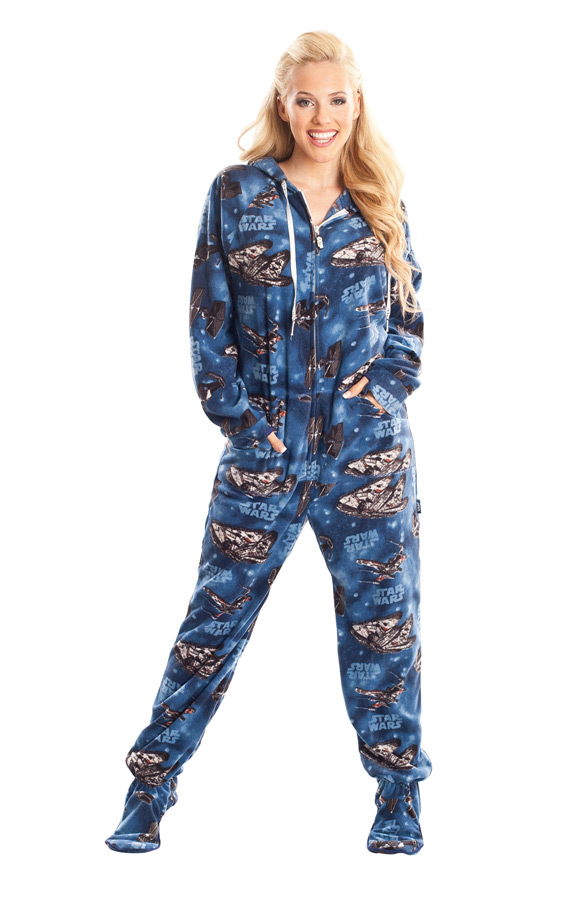 Must-Own STAR WARS Adult Footed Pajamas — GeekTyrant