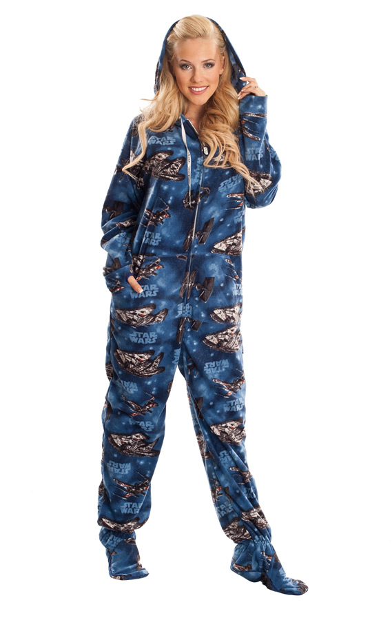 Must-Own STAR WARS Adult Footed Pajamas — GeekTyrant