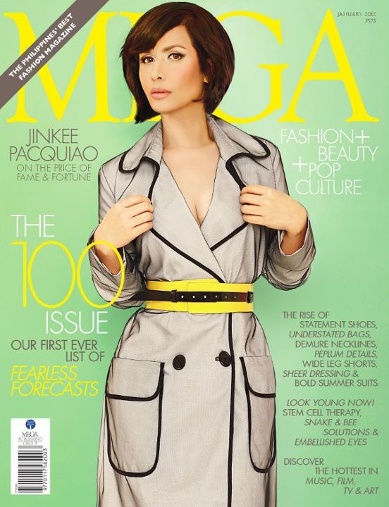 Thoughts on Jinkee Pacquiao's January 2012 cover on Mega Magazine