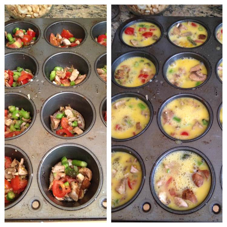Muffin Tin Baked Eggs