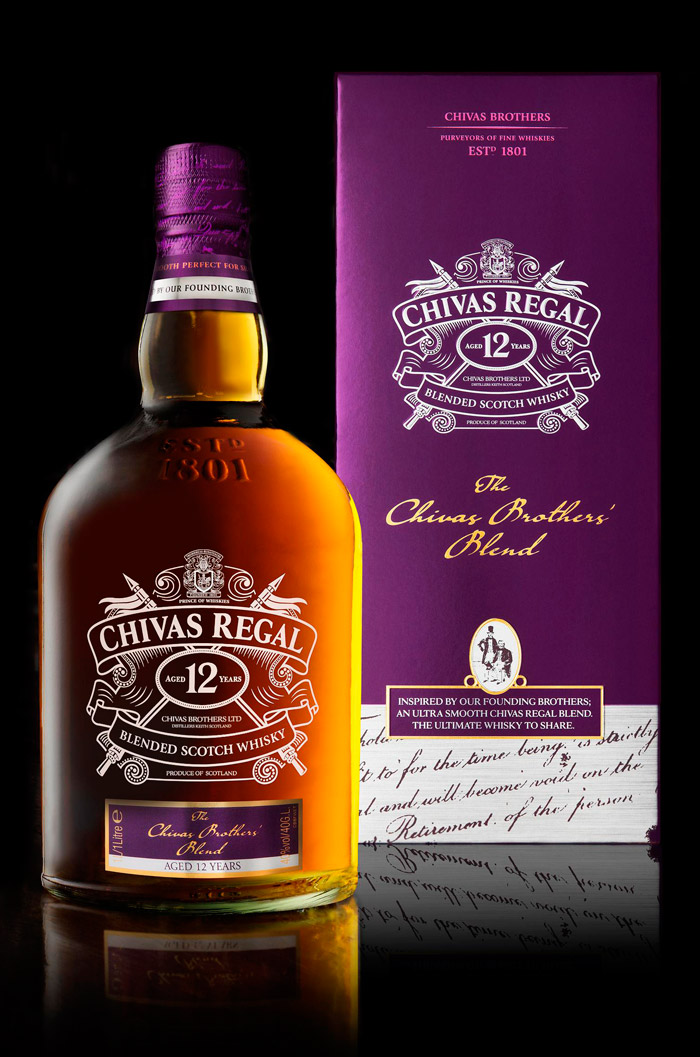 The Chivas Brothers’ Blend — The Dieline | Packaging