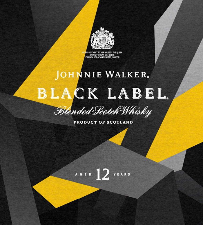 Johnnie Walker Black Label packaging Reimagined — The