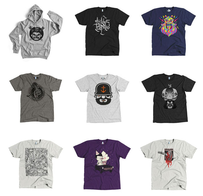 Nice Fucking T-Shirts — The Dieline | Packaging & Branding Design ...