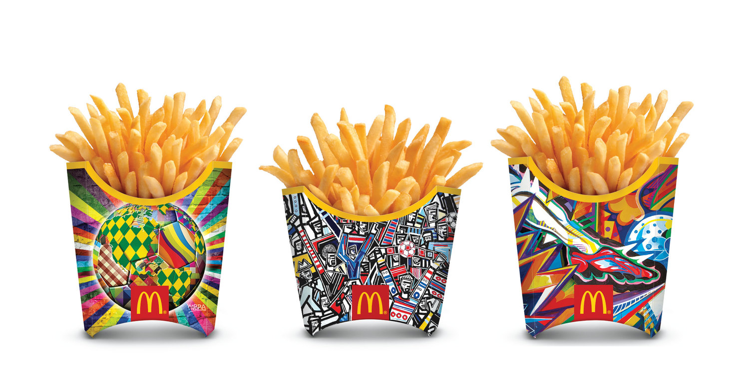McDonald's Kick-Off FIFA World Cup™ With First-Ever Global French Fry Packaging Redesign