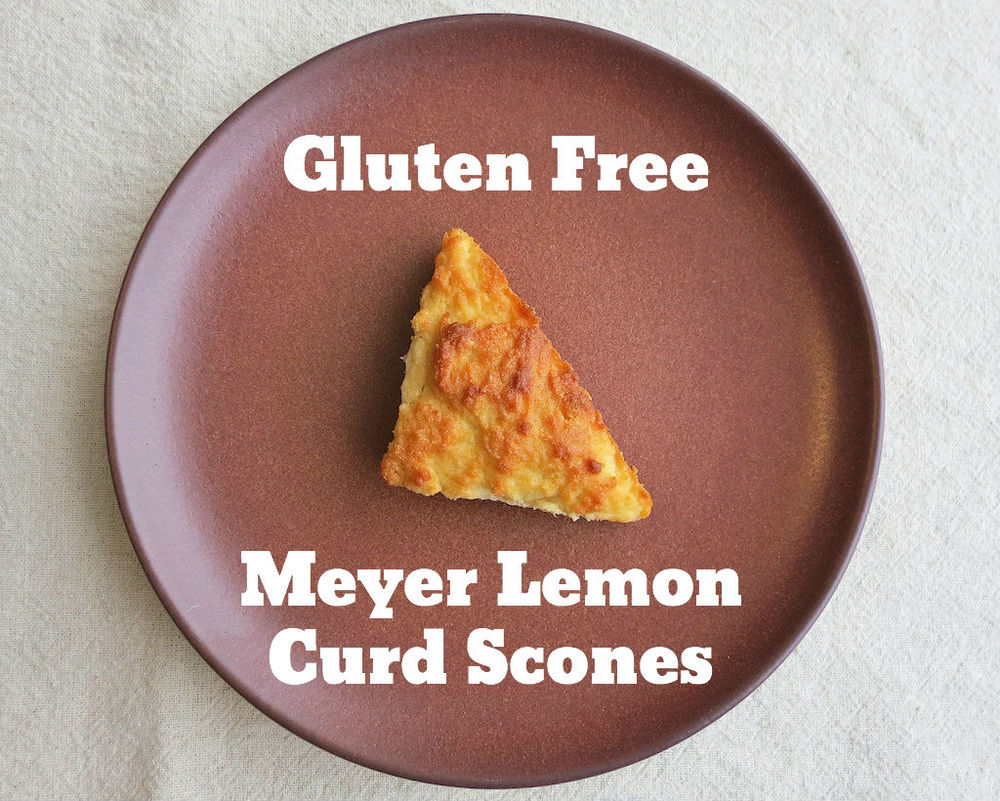 Gluten Free Meyer Lemon Curd Scones www.glutenfreetravelette.com