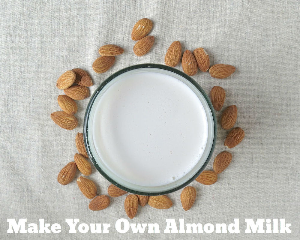 Homemade Almond Milk www.glutenfreetravelette.com