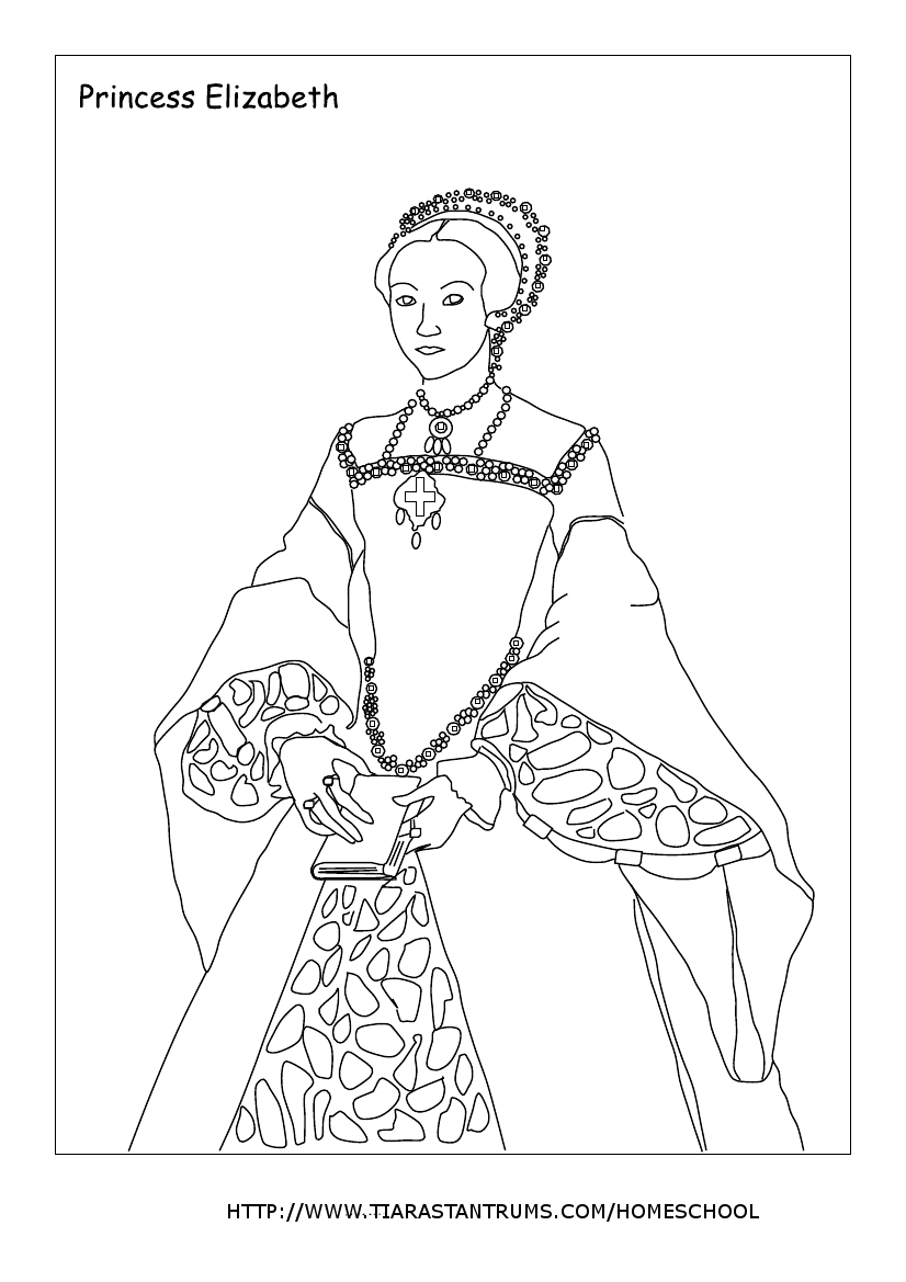 queen bloody mary coloring pages - photo #5