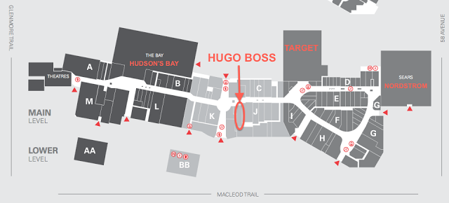 HUGO BOSS TO OPEN AT CALGARY'S CHINOOK CENTRE