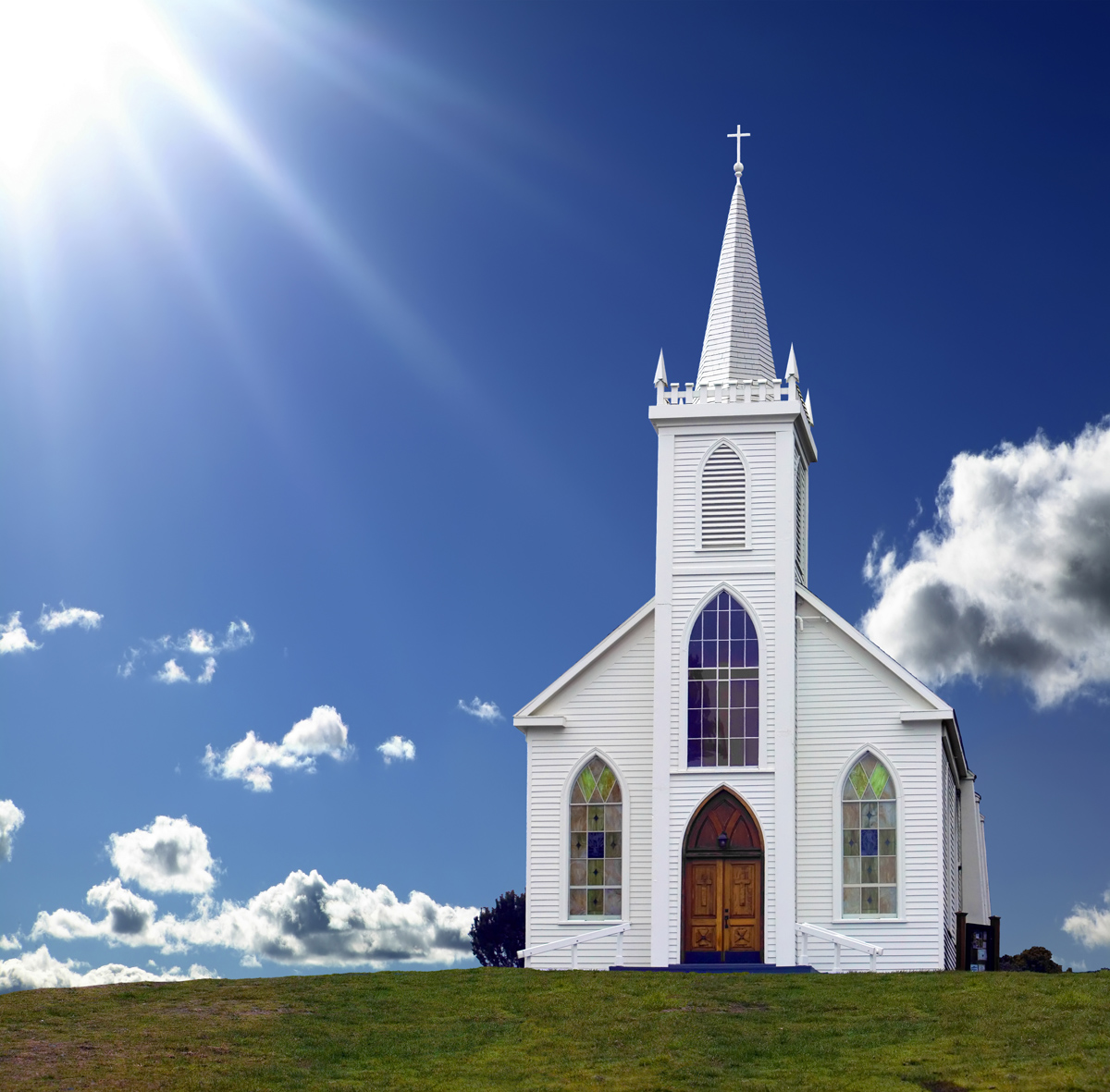 Latinos at a small country church — GetReligion