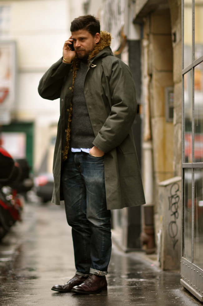 Street Gents | Marc Outside of Rose Bakery, Paris — Lougè