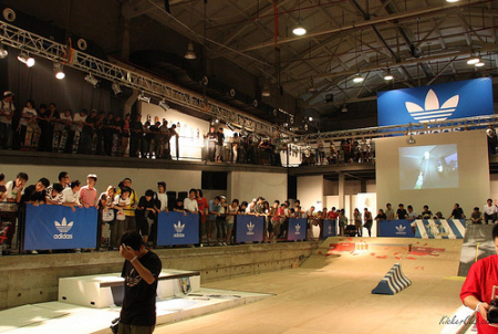 adidas skateboarding events