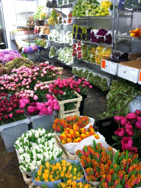 28th Street Flower Market, NYC — Jane Guerin, flowers