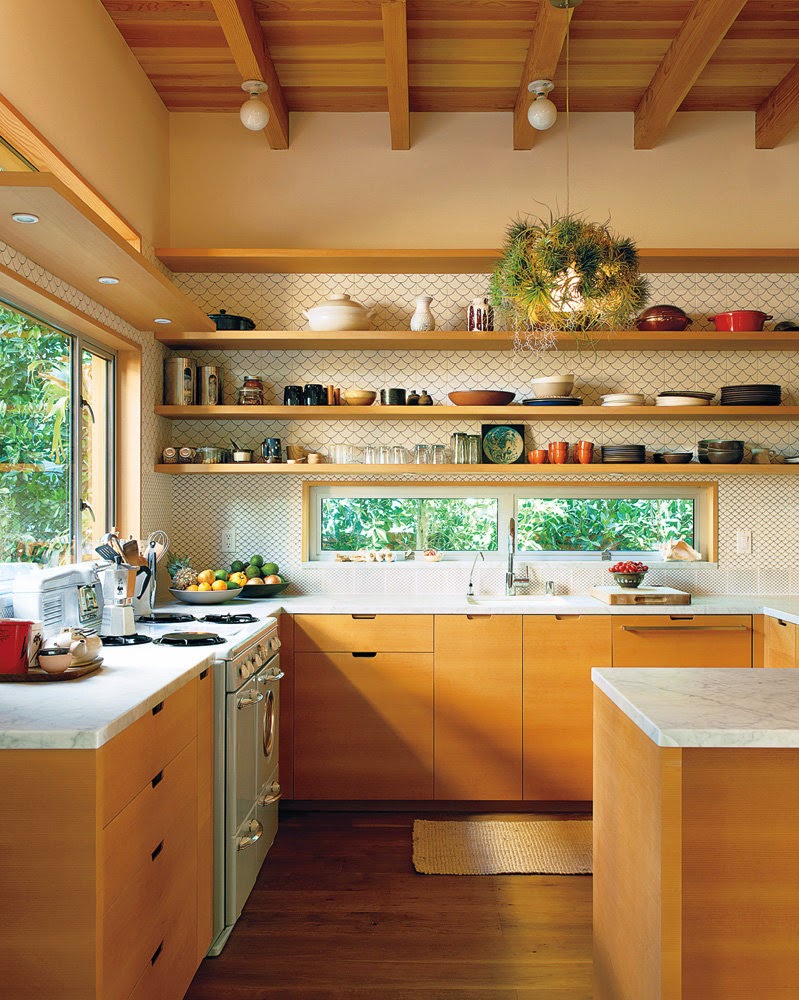 Currently Coveting Kitchens Without Cabinets Old Brand New