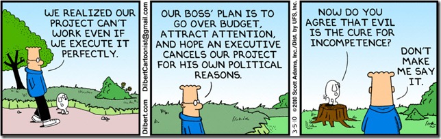 Comic Relief: Dilbert on Project Management — OCDQ Blog
