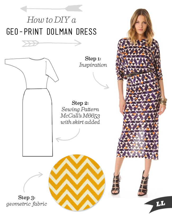 Dolman Sleeve Maxi Dress Pattern Best ...