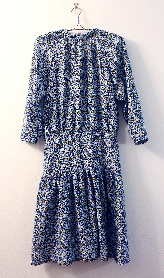 Navy Floral Dress - Simplicity 1939 — Sew DIY