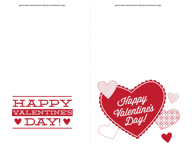 Free Printable – Happy Valentine's Day Cards — Sew DIY