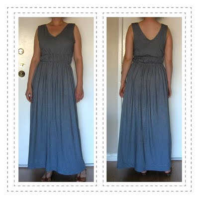 Grecian Long Knit Dress — Sew DIY