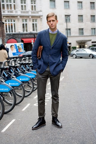 London Collections Men Fall/Winter 2013 Street Style – Bike Pretty
