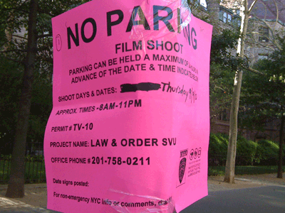 Filming, New York - Law and Order, SVU