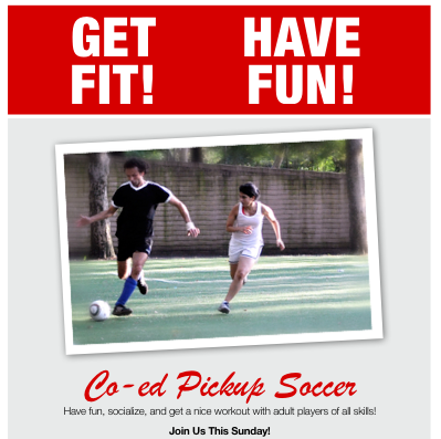 Get Fit & Have Fun with NYC Pickup!