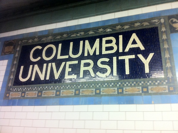 Columbia University Subway Stop