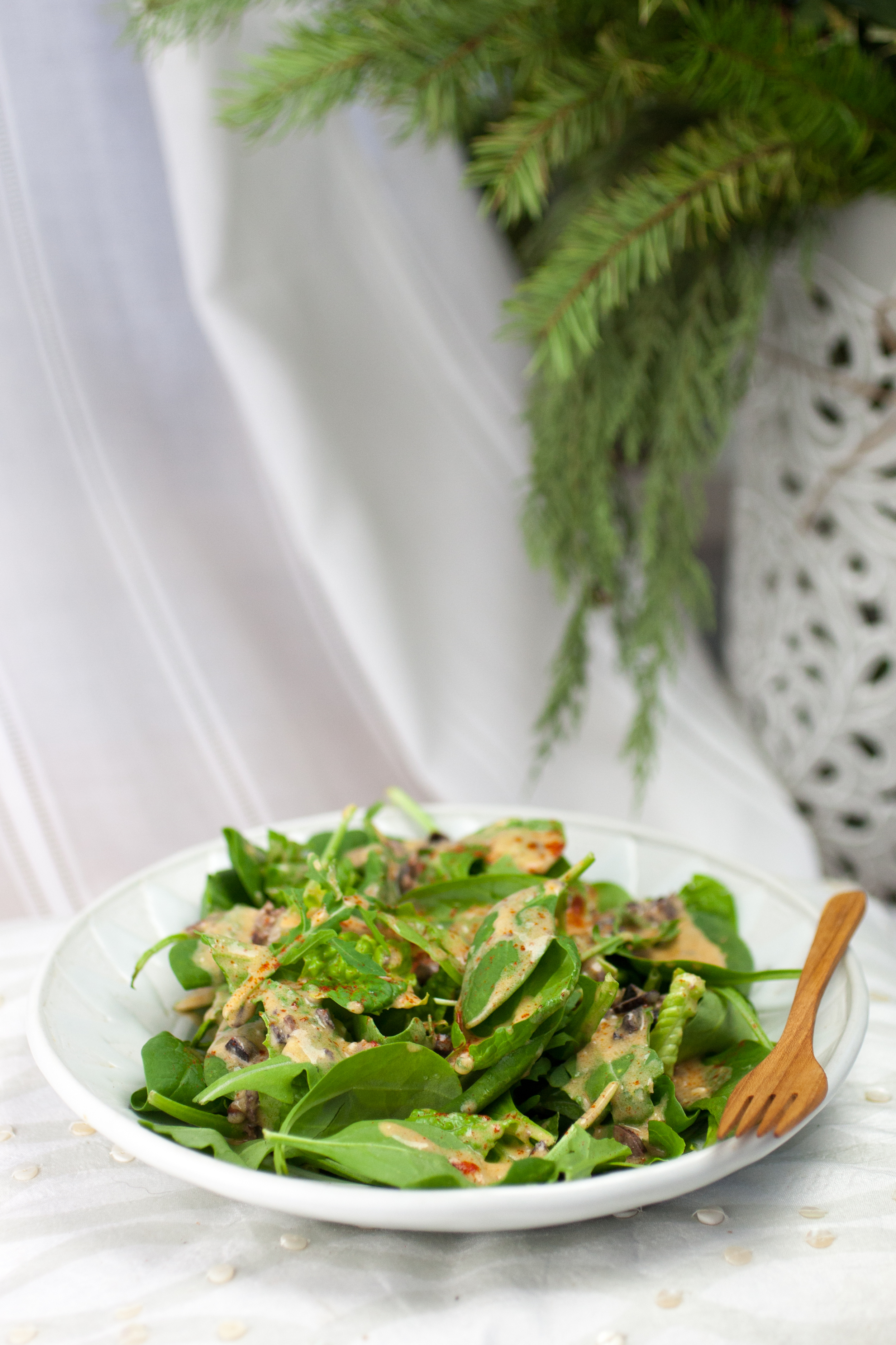 Single serve greek salad dressing