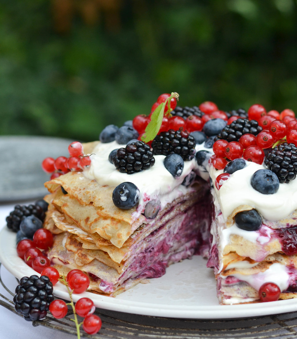 Nordic Pancake Cake | Josephine of A Tasty Love Story on Pastry Affair