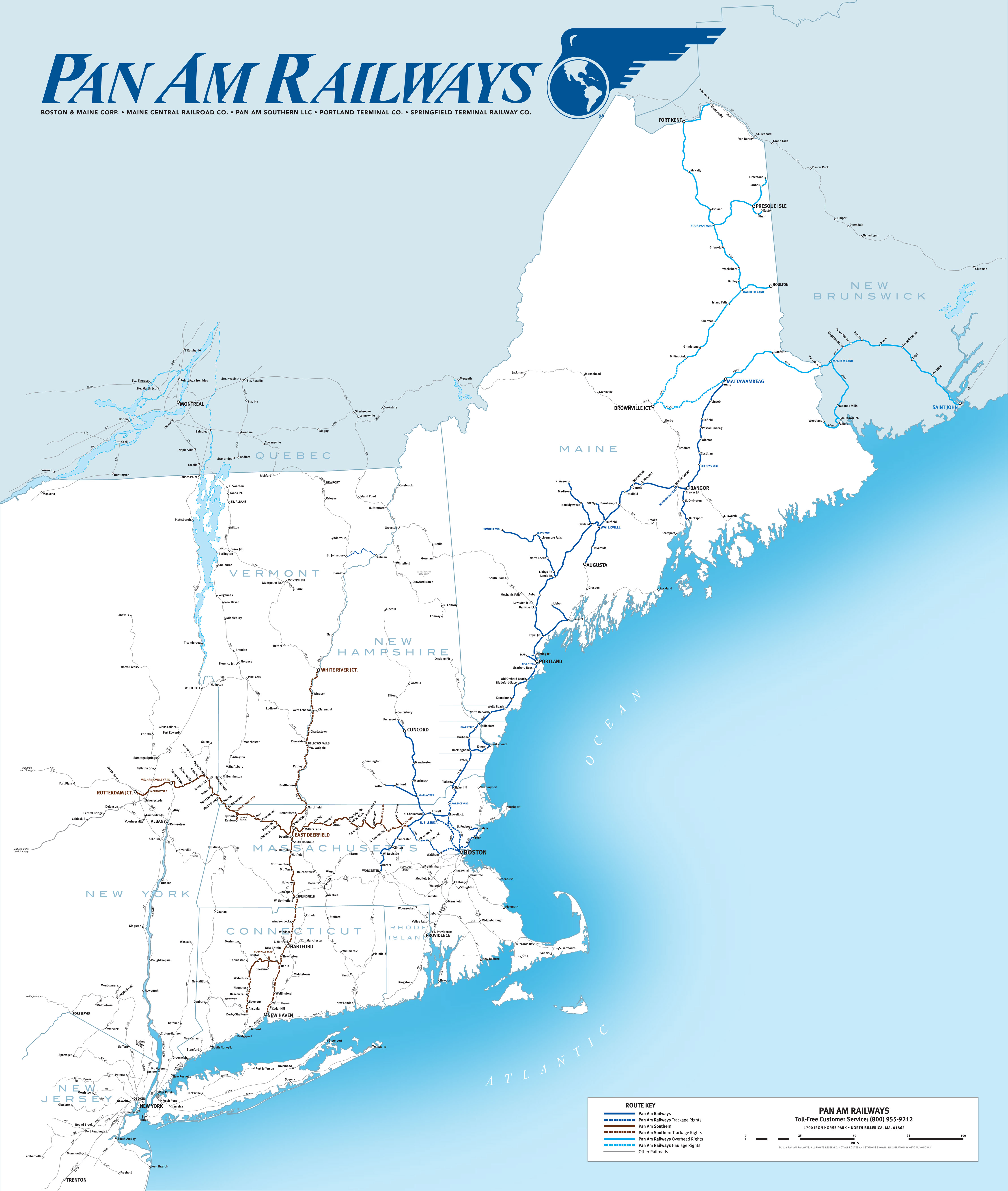 Pan Am -- largest railroad in New England -- and partners, with pending ...