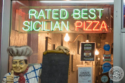 image of Famous Ben's pizza in Soho, NYC, New York