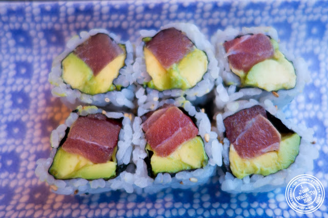 image of Tuna and avocado Roll at  Sushi Damo in NYC, New York