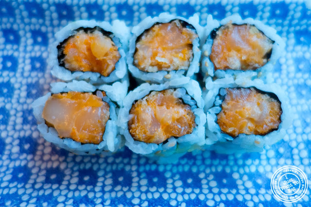image of Spicy Scallop Roll at  Sushi Damo in NYC, New York