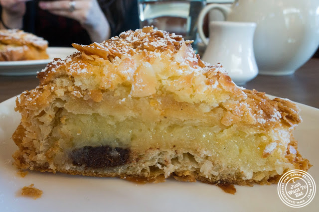 image of coconut, banana and chocolate croissant at Lafayette in Greenwich Village, NYC, New York