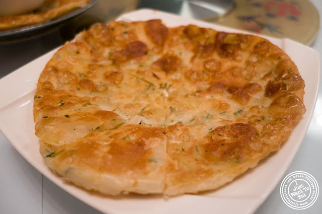 image of scallion pancakes at Szechuan Gourmet in Midtown West, NYC, New York