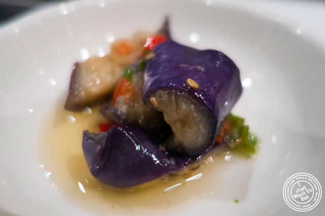 image of eggplant at Don's Bogam in Murray Hill, NYC, New York